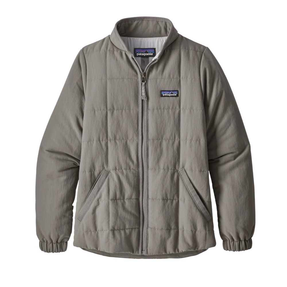 Patagonia girls quilted bomber shacket